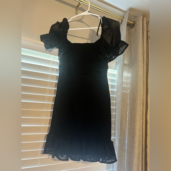 She + Sky Black Dress, Small, Worn once for photos - Picture 3 of 3